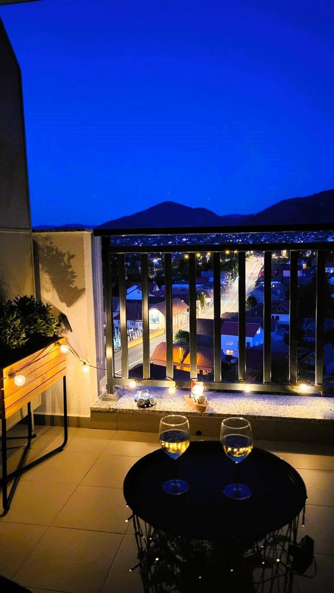 Mountain View Retreat Apartment - 브라쇼브 외부 사진